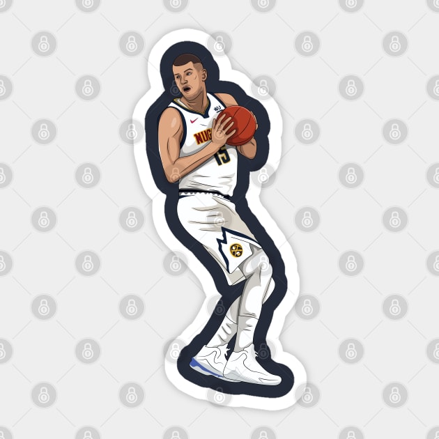 Nikola Jokic Sticker by xavierjfong